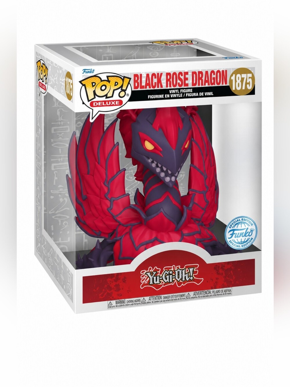 Funko Pop! Deluxe vinyl figure of the Black Rose Dragon from Yu-Gi-Oh